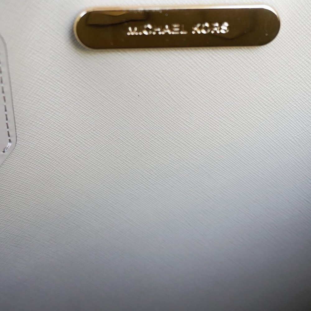 Michael Kors Trista L Grab Tote Bag Truffle - Picture 9 of 13
